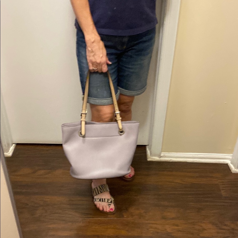 Michael Kors purple tote bag - Picture 2 of 7